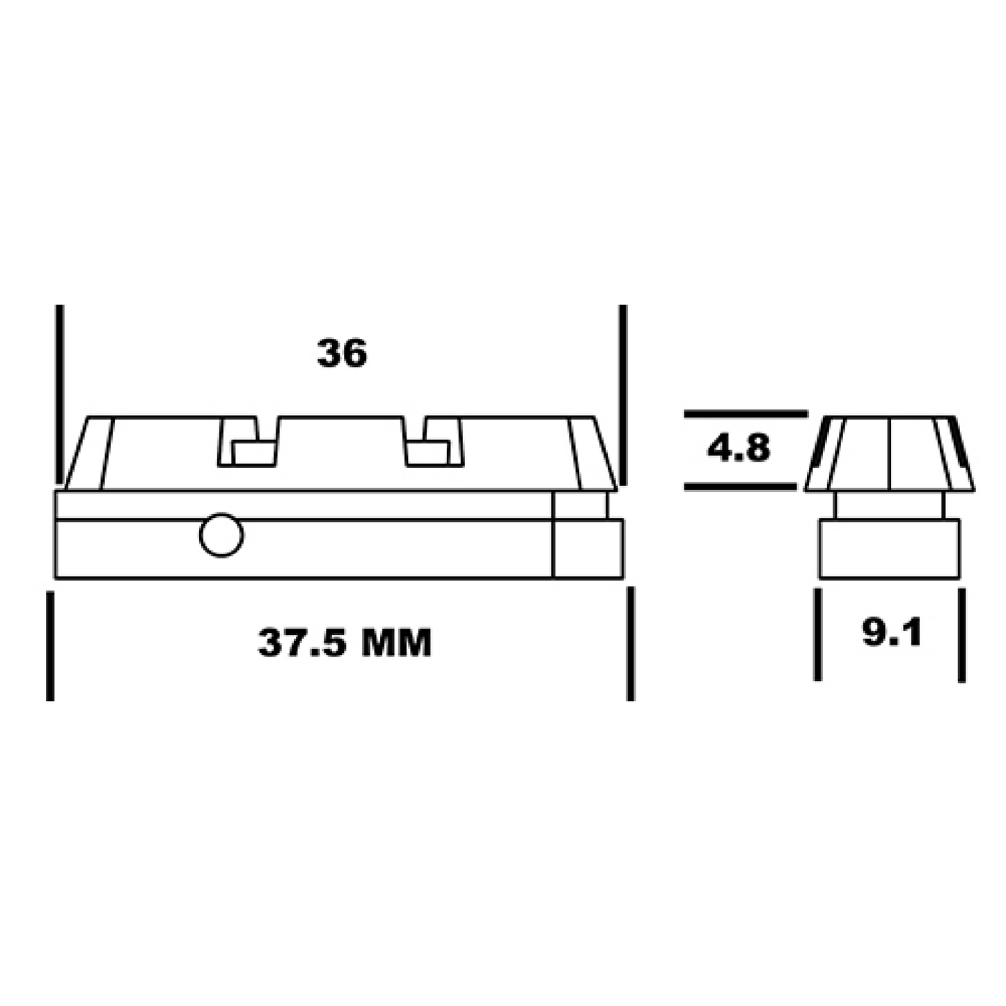 Shimano Adamas AX600 Insert Replacement Pad