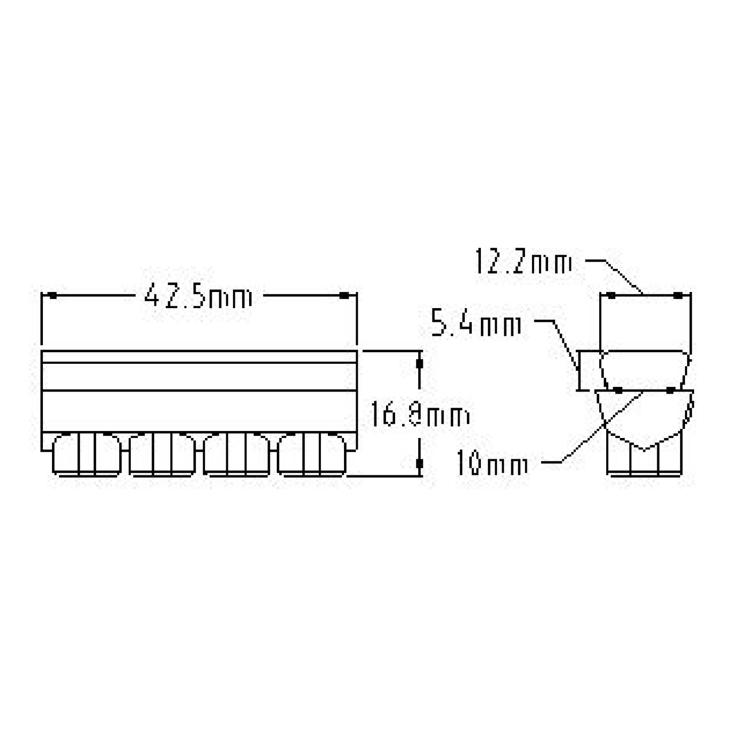 Weinmann 4 Dot Insert Replacement Pad