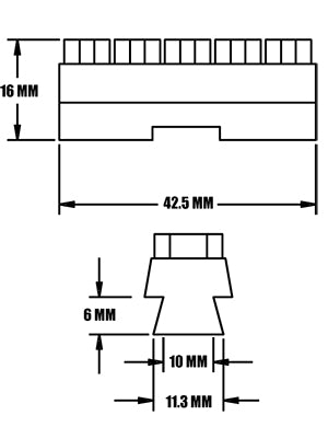 Universal 68 Insert Replacement Pad