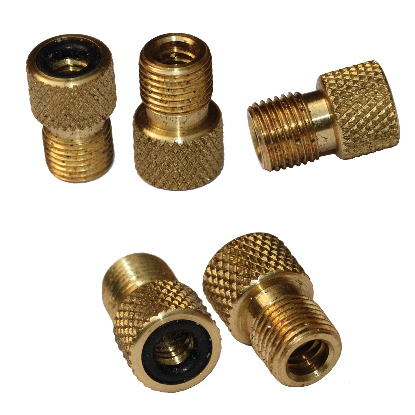 Brass Presta Valve Adaptor