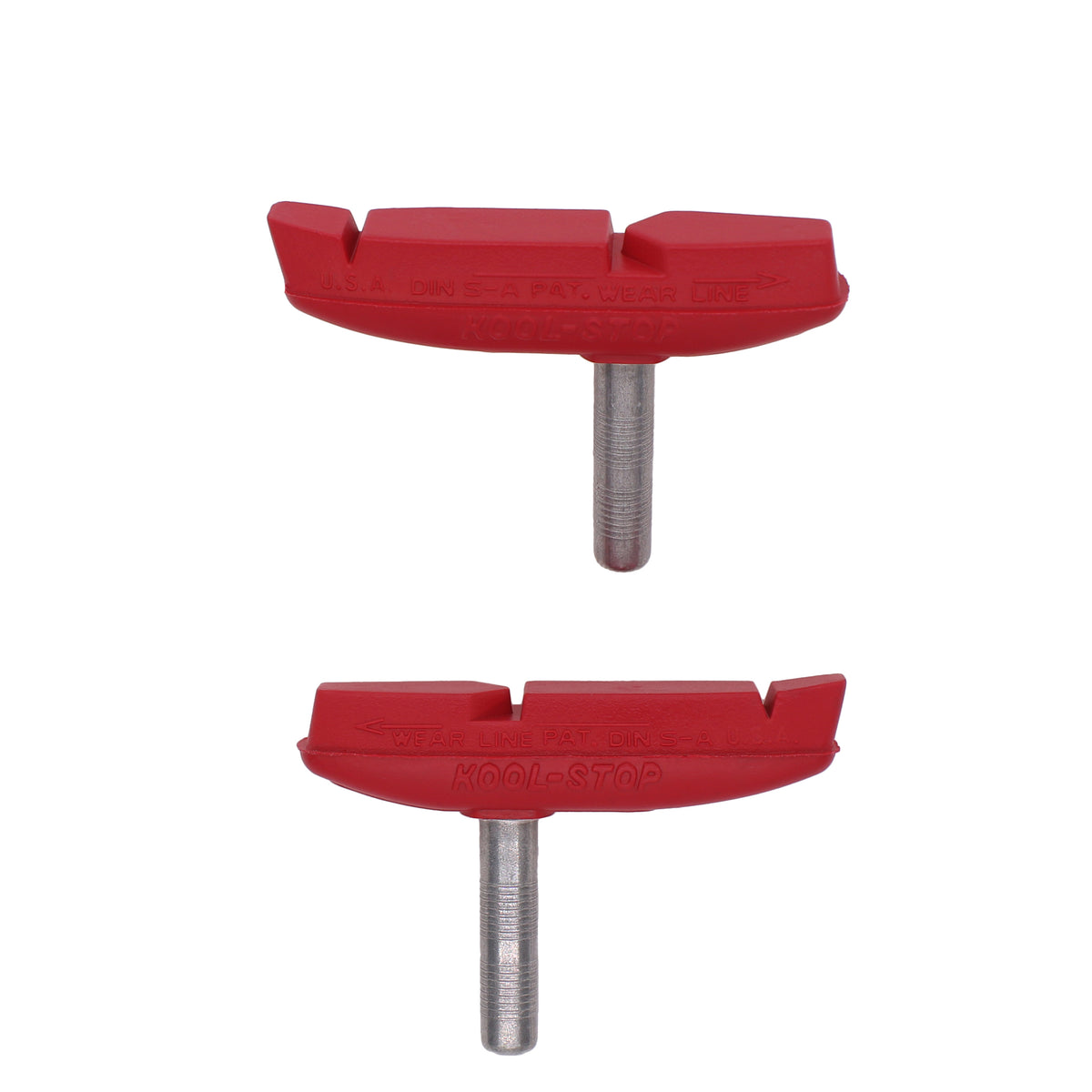 Kool Stop Eagle 2 Pastiglie Freno Bici – Colore Blu, Freno Cerchio, Made In USA